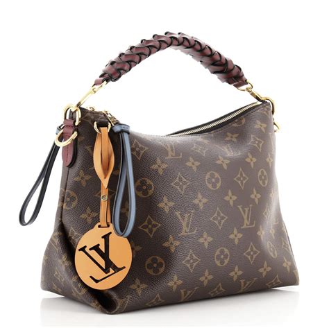 louis vuitton braided handle beaubourg hobo monogram canvas mini|Louis Vuitton Monogram Canvas Beaubourg Mini Hobo (SHF .